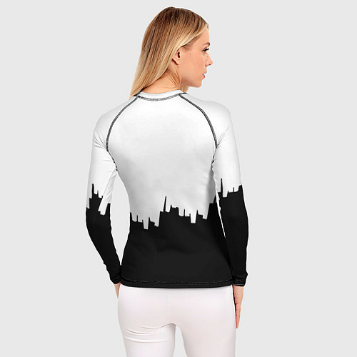 Женский рашгард Bayern Mnchen пиксели / 3D-принт – фото 4