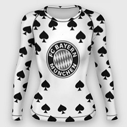 Рашгард женский Bayern Mnchen пики, цвет: 3D-принт