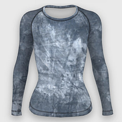 Женский рашгард Абстракция - gray-blue