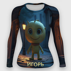 Женский рашгард Мем игорь