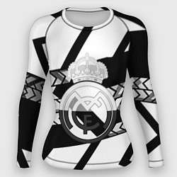 Женский рашгард Реал Мадрид краски полосы