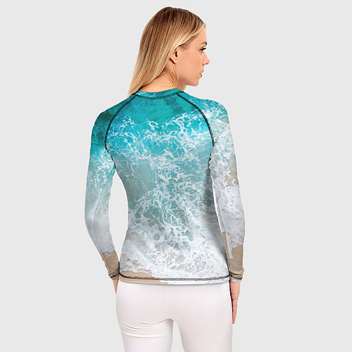 Женский рашгард Берег / 3D-принт – фото 4