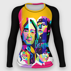 Рашгард женский The Beatles: Poly-art, цвет: 3D-принт