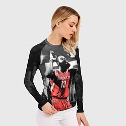 Рашгард женский Баскетболист NBA, цвет: 3D-принт — фото 2