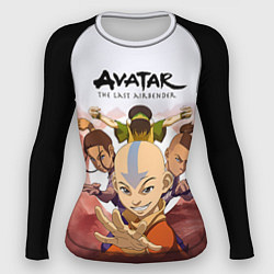 Рашгард женский Avatar: The last airbender, цвет: 3D-принт