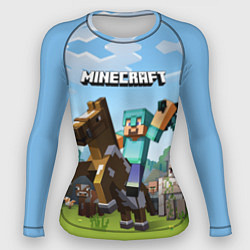 Женский рашгард Minecraft Rider