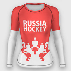 Женский рашгард Russia Hockey