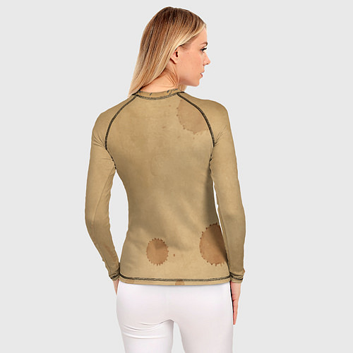 Женский рашгард Дневник алхимика / 3D-принт – фото 4