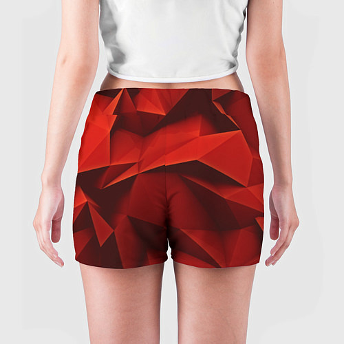 Женские шорты Грани геометрии / 3D-принт – фото 4