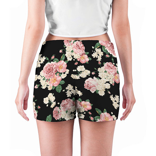 Женские шорты Floral Pattern / 3D-принт – фото 4