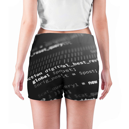 Женские шорты Grey Code / 3D-принт – фото 4