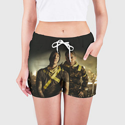 Шорты женские 21 Pilots Boys, цвет: 3D-принт — фото 2