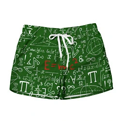 Женские шорты E=mc2: Green Style
