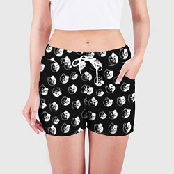 Шорты женские MONOKUMA, цвет: 3D-принт — фото 2