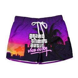 Шорты женские GTA:VICE CITY, цвет: 3D-принт