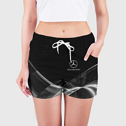 Шорты женские MERCEDES, цвет: 3D-принт — фото 2