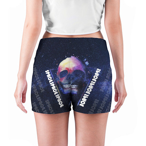 Женские шорты SPACE / 3D-принт – фото 4