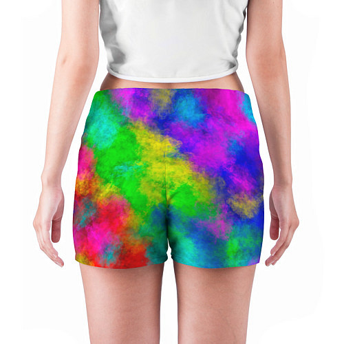 Женские шорты Multicolored / 3D-принт – фото 4