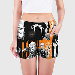 Шорты женские Haikyu, цвет: 3D-принт — фото 2