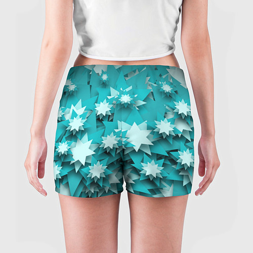 Женские шорты Звездочки / 3D-принт – фото 4