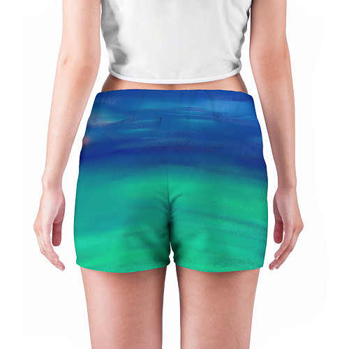 Женские шорты Море / 3D-принт – фото 4