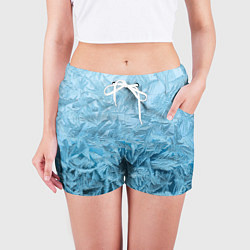 Шорты женские Иней, цвет: 3D-принт — фото 2