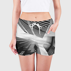 Шорты женские Минимализм, цвет: 3D-принт — фото 2