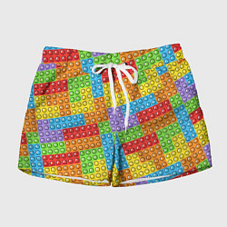 Шорты женские POP IT SIMPLE DIMPLE, цвет: 3D-принт