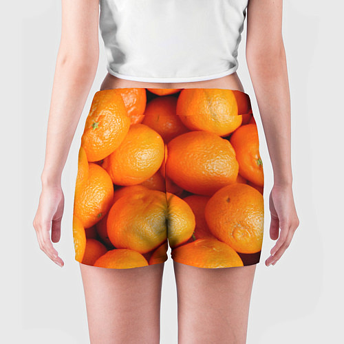Женские шорты Мандаринчик чик / 3D-принт – фото 4