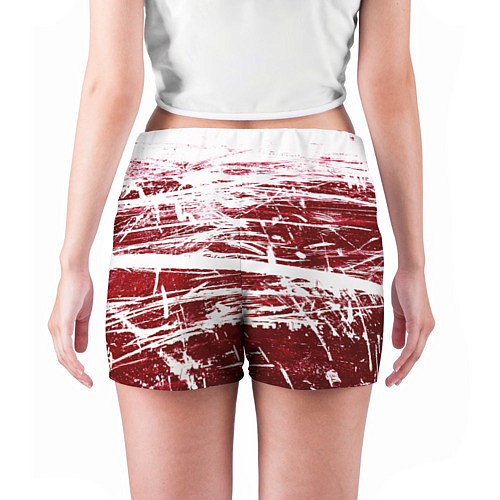 Женские шорты CRAZY RED / 3D-принт – фото 4