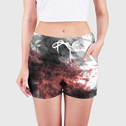 Шорты женские Огонь и пепел Коллекция Get inspired! N-1-8-n-1-9-, цвет: 3D-принт — фото 2
