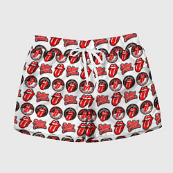 Шорты женские BRITISH LANGUAGES, цвет: 3D-принт