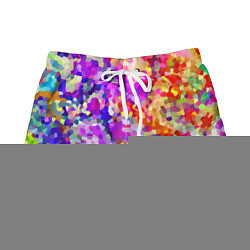 Шорты женские Летняя мозаика, цвет: 3D-принт