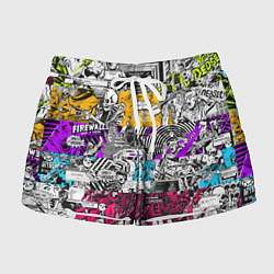 Женские шорты Граффити Watch Dogs 2