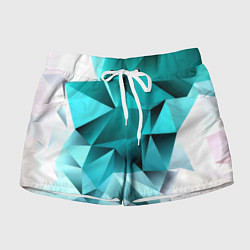 Женские шорты Green abstraction