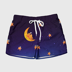 Шорты женские Милые звёзды, цвет: 3D-принт