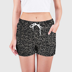 Шорты женские Цветочки вишни, цвет: 3D-принт — фото 2