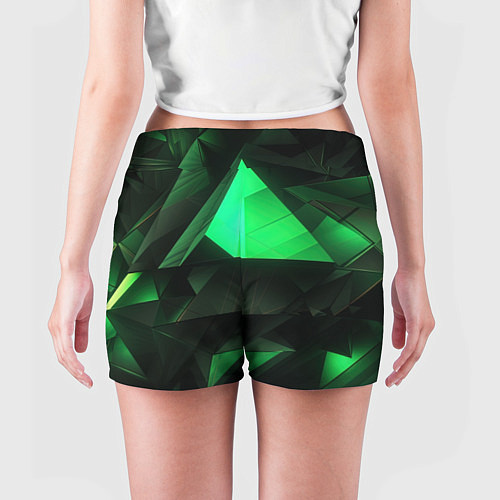 Женские шорты Геометрические фигуры / 3D-принт – фото 4