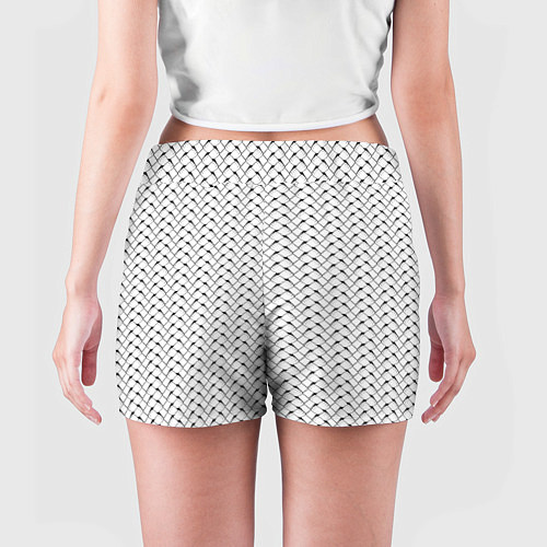 Женские шорты Белые руки / 3D-принт – фото 4