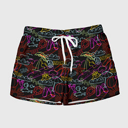 Женские шорты Beach pattern