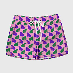 Шорты женские Животные капибары, цвет: 3D-принт