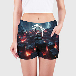 Шорты женские Гармония форм, цвет: 3D-принт — фото 2