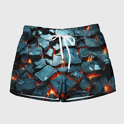 Женские шорты Камни в лаве