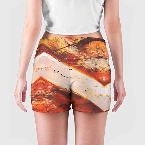 Женские шорты Горная порода / 3D-принт – фото 4