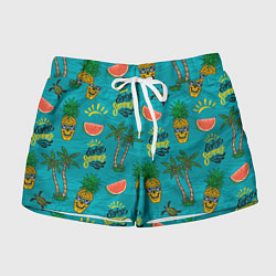 Женские шорты Enjoy summer pattern - pineapple