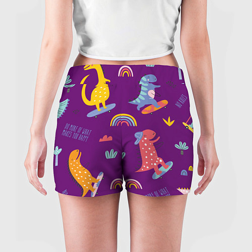 Женские шорты No rules / 3D-принт – фото 4
