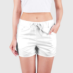 Шорты женские Призрак низ белый, цвет: 3D-принт — фото 2