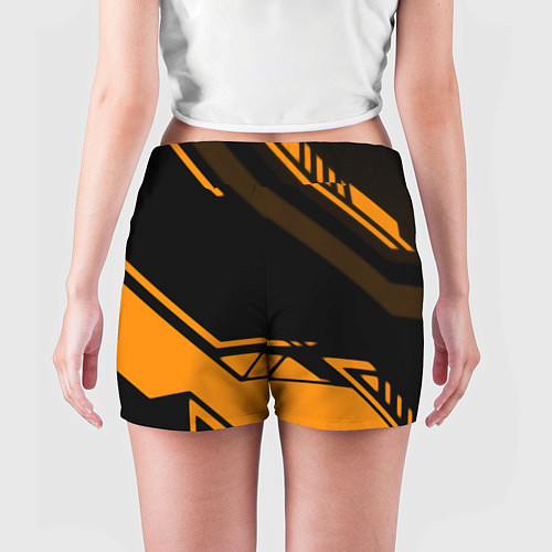 Женские шорты Serious Sam geometry / 3D-принт – фото 4