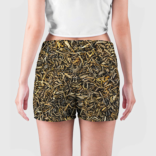 Женские шорты Чай / 3D-принт – фото 4