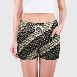 Шорты женские Будь в тренде змеи, цвет: 3D-принт — фото 2